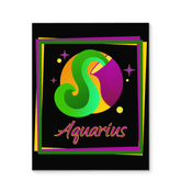 Aquarius Wrapped Canvas | Zodiac series 3 - Beyond T-shirts